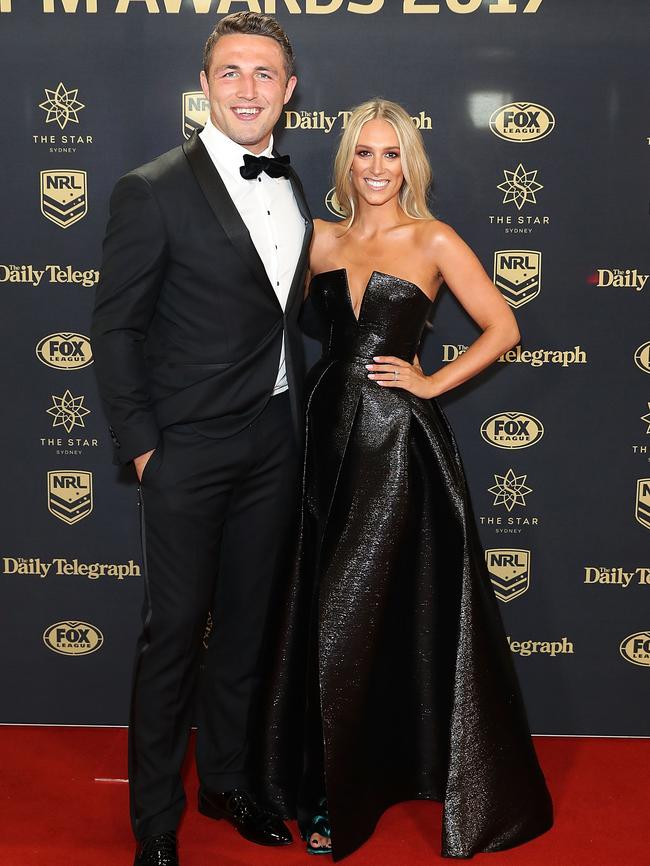 Sam Burgess and Phoebe Burgess