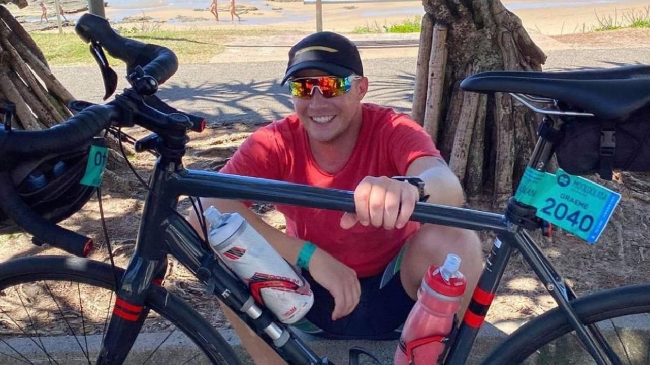 Friends have paid tribute to Graeme Pearson, 31, who has been identified as the cyclist killed when he crashed at Mount Nebo in the Moreton Bay region on Saturday morning.