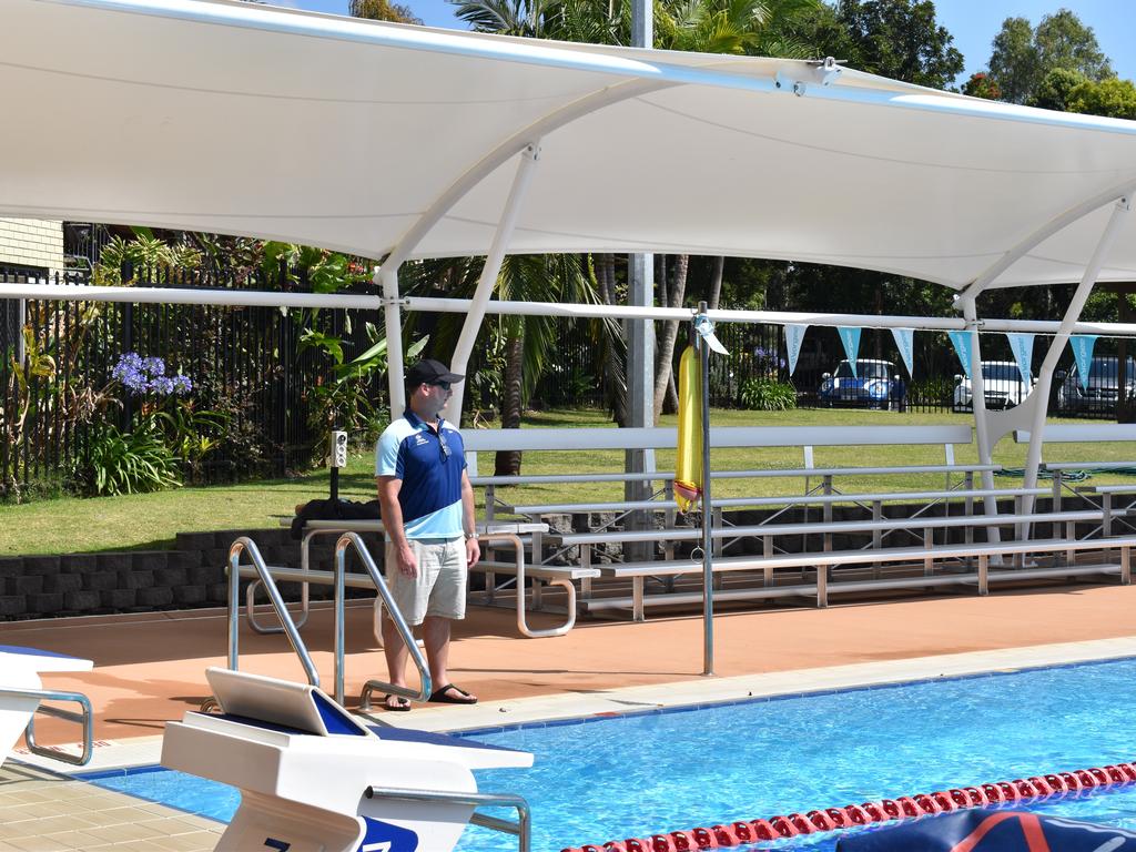 Metro North East Performance Hub Head Coach Simon Cusack oversees training at Alstonville.