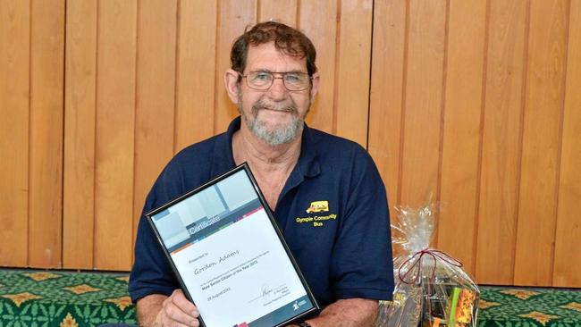 Former Gympie senior citizen of the year Gordon Lloyd Adams jailed for child sex offences. Picture: Tanya Easterby