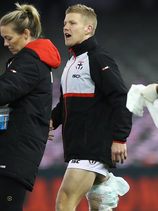 St Kilda coach Brett Ratten is hopeful Hannebery will miss just one week. Picture: Getty Images