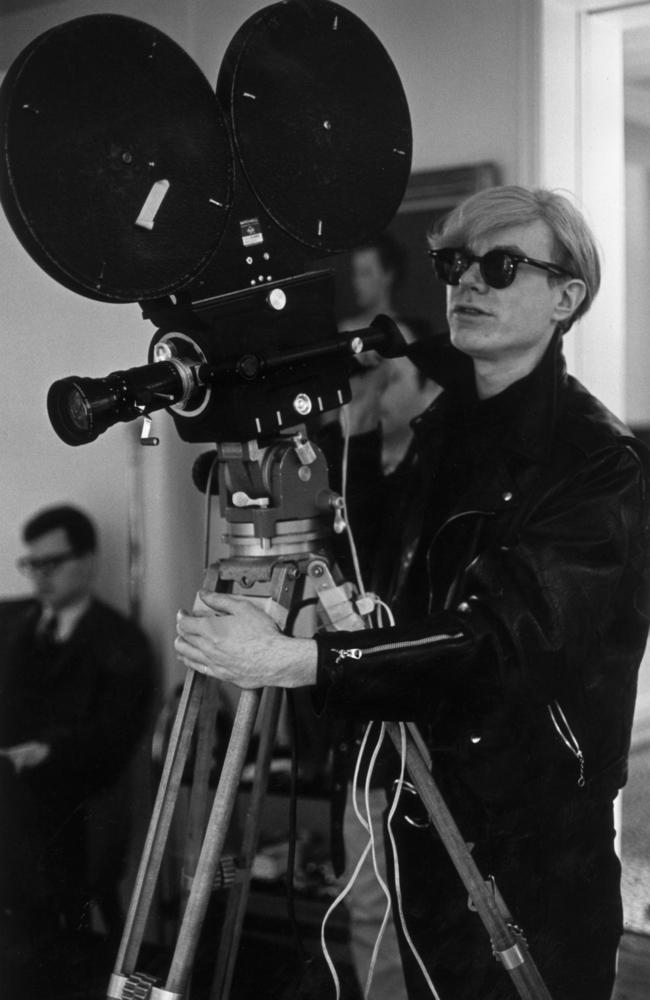 American pop artist and filmmaker Andy Warhol in 1968. Picture: Getty