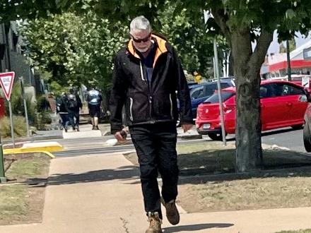 Jason Julian Williams Sawyers pictured outside Warwick Magistrates Court on Wednesday, October 18