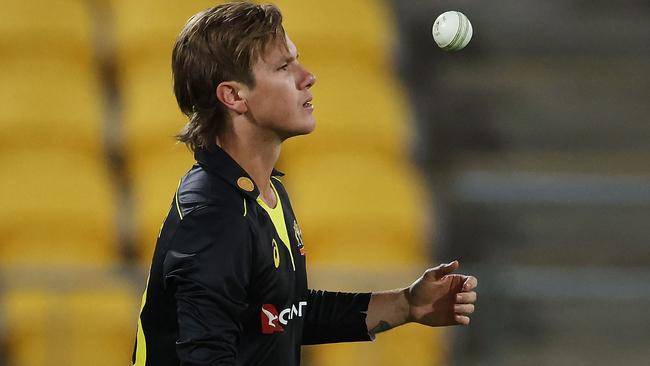 A medical condition has caused issues with Adam Zampa’s fingers. Picture: AFP