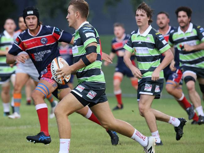 Darwin Dragons' Lachlan Raychaudhuri has impressed through the first half of the season. Picture: From The Sideline Sports Photography.