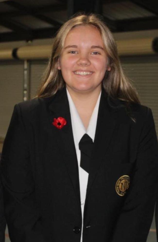 Phoebe Penny is a high achiever at school and in sport.