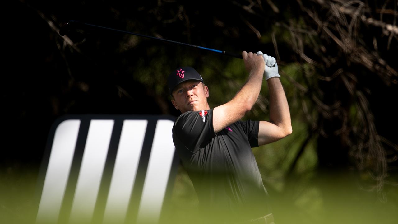 Taylor Gooch of RangeGoats GC blitzed The Grange in Adelaide. (Photo by Jason O'Brien/LIV Golf)