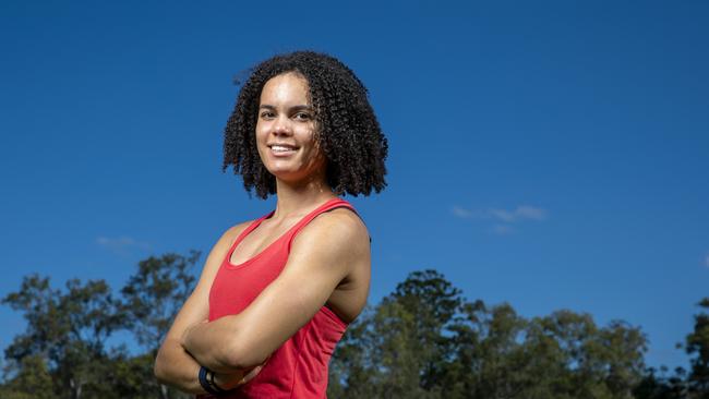 Graceville sprinter Torrie Lewis, Thursday, November 19, 2020 - Picture: Richard Walker