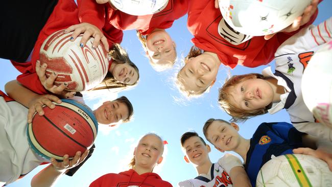 Children from Parkside Netball Club, Parkside Strikers and Shooters Basketball Club are likely to benefit from the new stadium. Picture: Kris Reichl