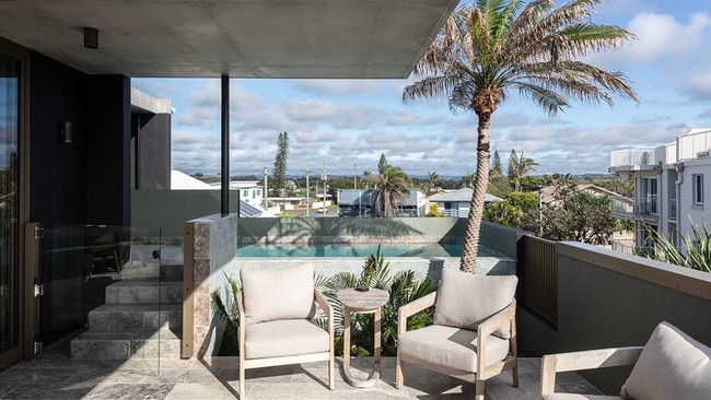 Inside the property at 2 Lorraine Avenue, Marcoola. Photo: Town Group