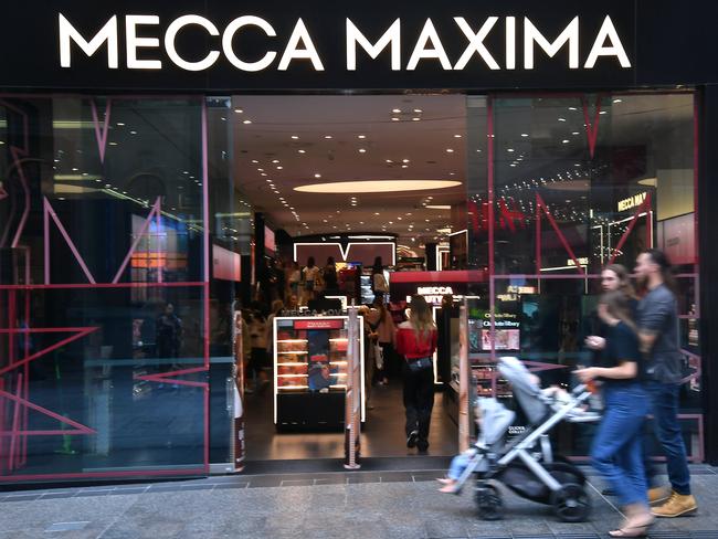 BRISBANE, AUSTRALIA - NewsWire Photos JUNE 21, 2024: Mecca MaximaGenerics of shopping, shopping areas - general spending in Brisbane and any big brand signage.Picture: NewsWire / John Gass