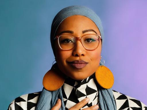 Teen Vogue images of Yassmin Abdel-Magied.  Source: Supplied