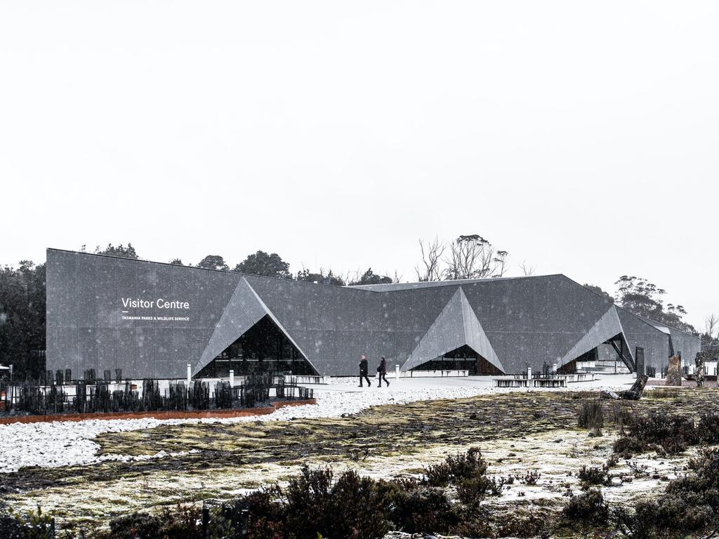 Tasmanian Architecture Awards 2021 - COLORBOND Award for Steel Architecture - Cradle Mountain Visitor Centre. Photo: Anjie Blair