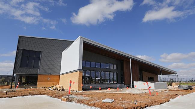 Strathtulloh Primary School construction progress in November last year