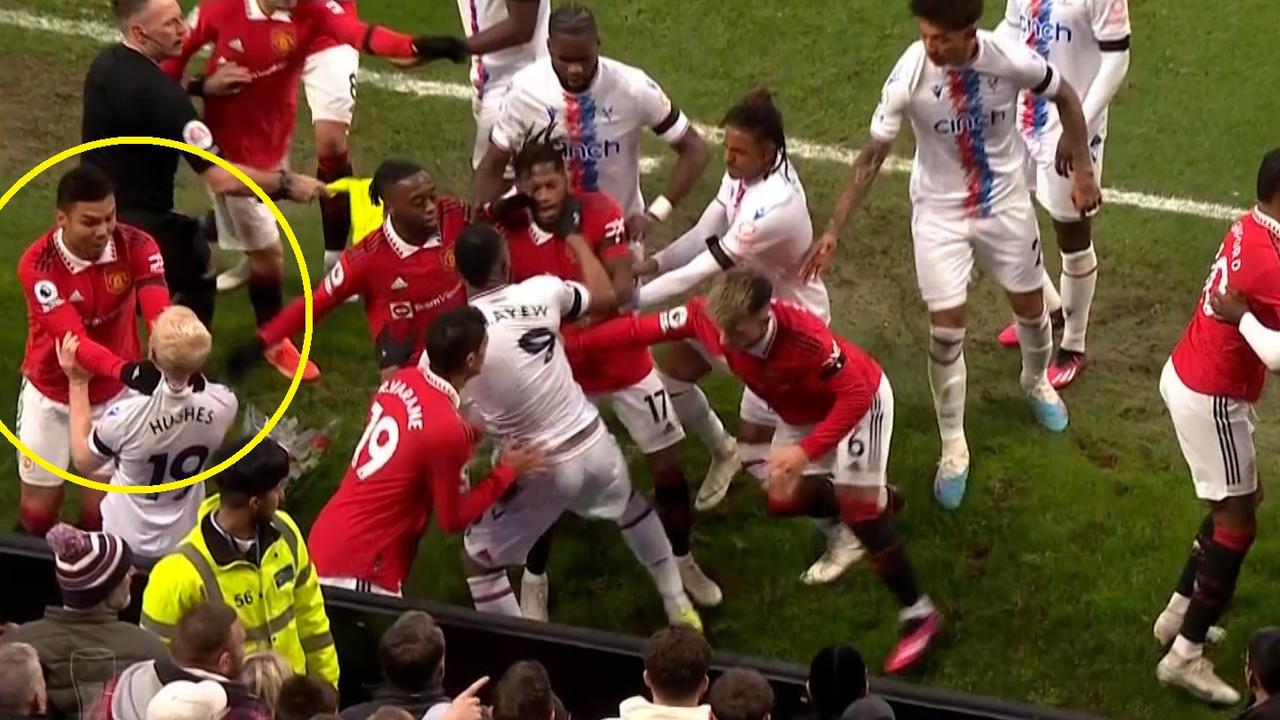 There was chaos in the Manchester United game.