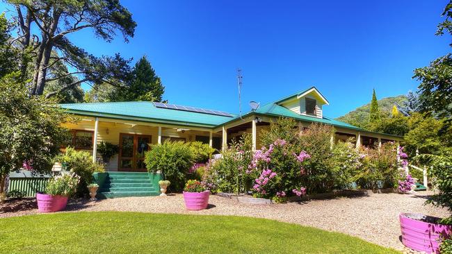 Homes like this one in Harrietville are proving to be popular with city dwellers.