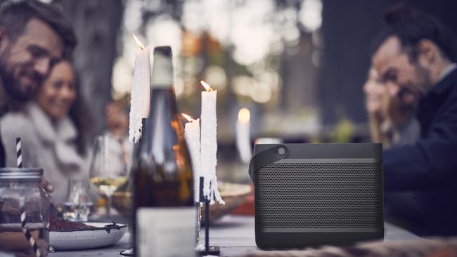 The Beoplay speaker offers 24 hours of music playback.