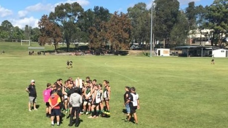 Park Ridge Pirates AFC seniors will stay at the Park Ridge State High School while the junior club, which renamed itself Greenbank Giants, will move to the new council facility at Greenbank. Picture: Park Ridge Pirates