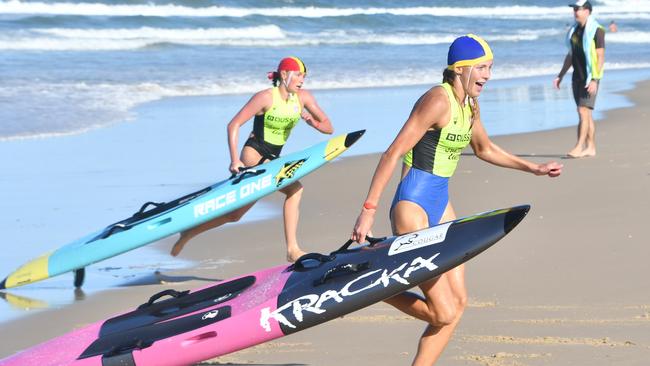 A Redhead board athlete at the Aussies Youth. Pictures: SLSA