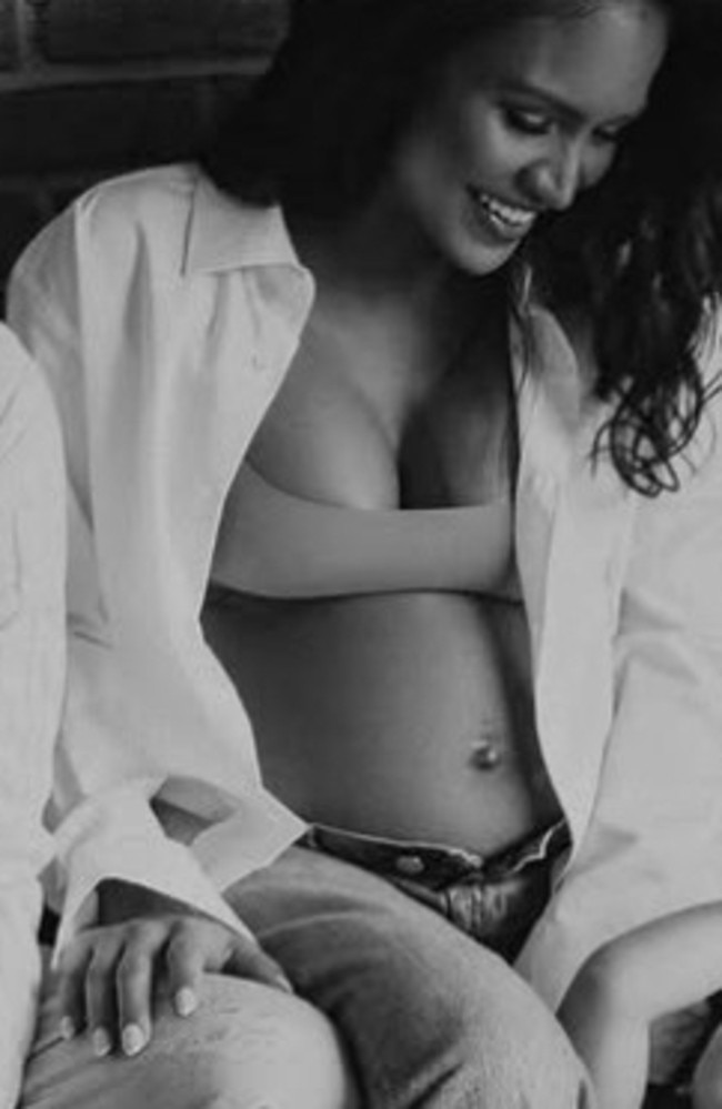 Cassie Ventura has welcomed her third child, a baby boy. Picture: Instagram
