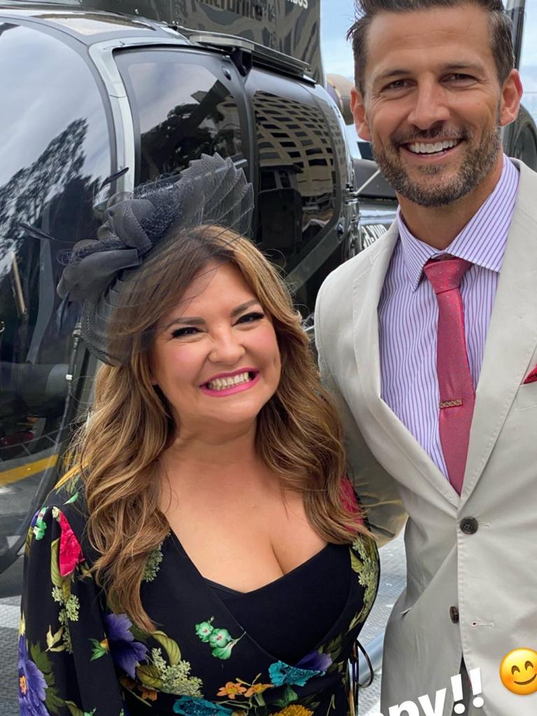 Tim Robards arrived to Stakes Day without Anna in sight. Picture: Instagram / Tim Robards