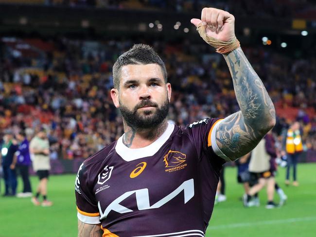 Adam Reynolds after winning the NRL Finals week 1 between the Brisbane Broncos and the Melbourne Storm at Suncorp Stadium in Brisbane. Pics Adam Head