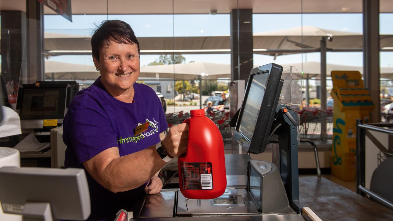 Coles Gatton team member Renay Murray had the highest individual fundraising tally for the store. Photo: Ali Kuchel