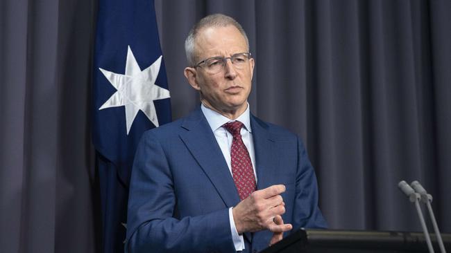 Communications Minister Paul Fletcher: ‘There’s certainly significant overseas interest in the particular approach we have used.’ Picture: NCA NewsWire/Gary Ramage