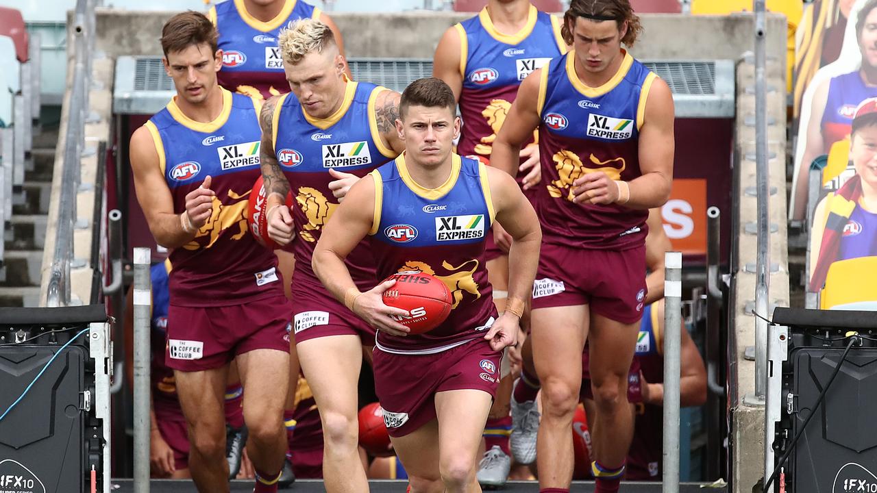Brisbane may be without captain Dayne Zorko for Round 3’s meeting with West Coast. (Photo by Jono Searle/AFL Photos/Getty Images)