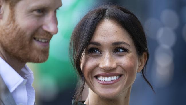 Harry and Meghan talk about compassion while also publicly bemoaning his family. Picture: Dan Kitwood/Getty Images.