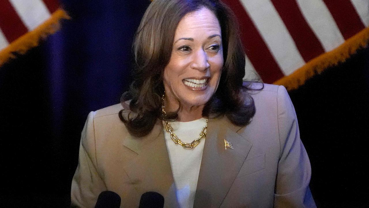 US Vice President and Democratic presidential candidate Kamala Harris is an American of mixed Indians and Jamaican background. (Photo by Stephanie Scarbrough / POOL / AFP)