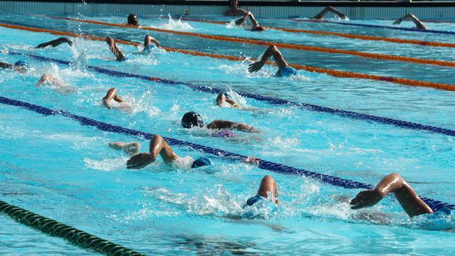 A group of teens have been banned from swim, sport and leisure centres around Geelong. Picture: Alison Wynd