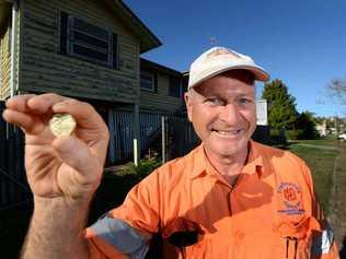 BUY IT FOR A BUCK: Lou Renard is selling his house for $1 and is hoping to redevelop the land once the house is gone. Picture: Chris Ison Rokchouse