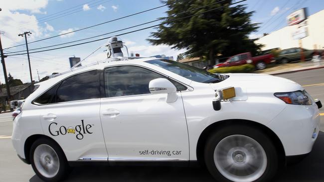 Grand plan ... Google's self-driving Lexus car has been in development for six years.