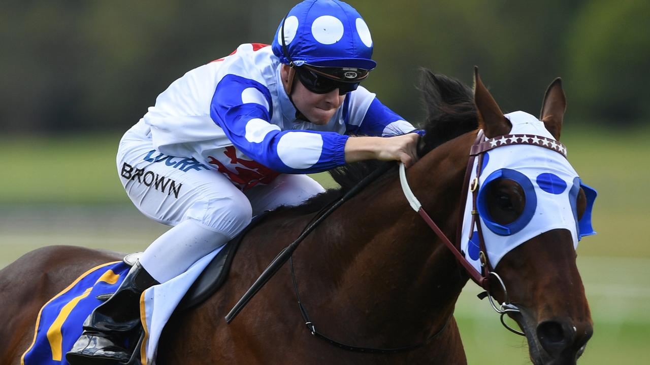 Mr Quickie was one of Ethan Brown’s three winners at Sandown Hillside. Picture: AAP