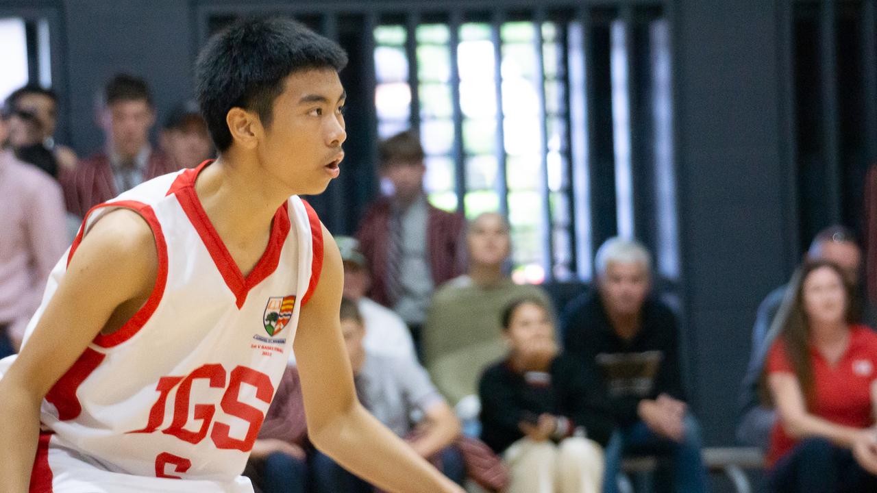Justin Ventic of Ipswich Grammar.