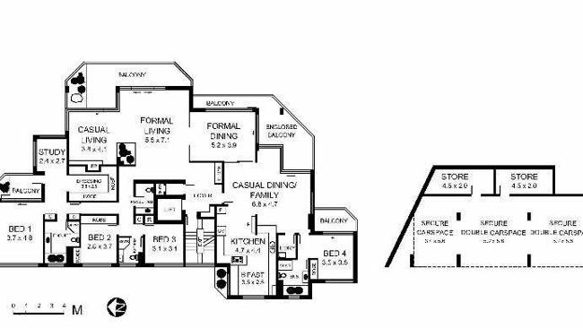 A professionally drawn floor plan helps buyers understand a property's flow. Picture: Supplied