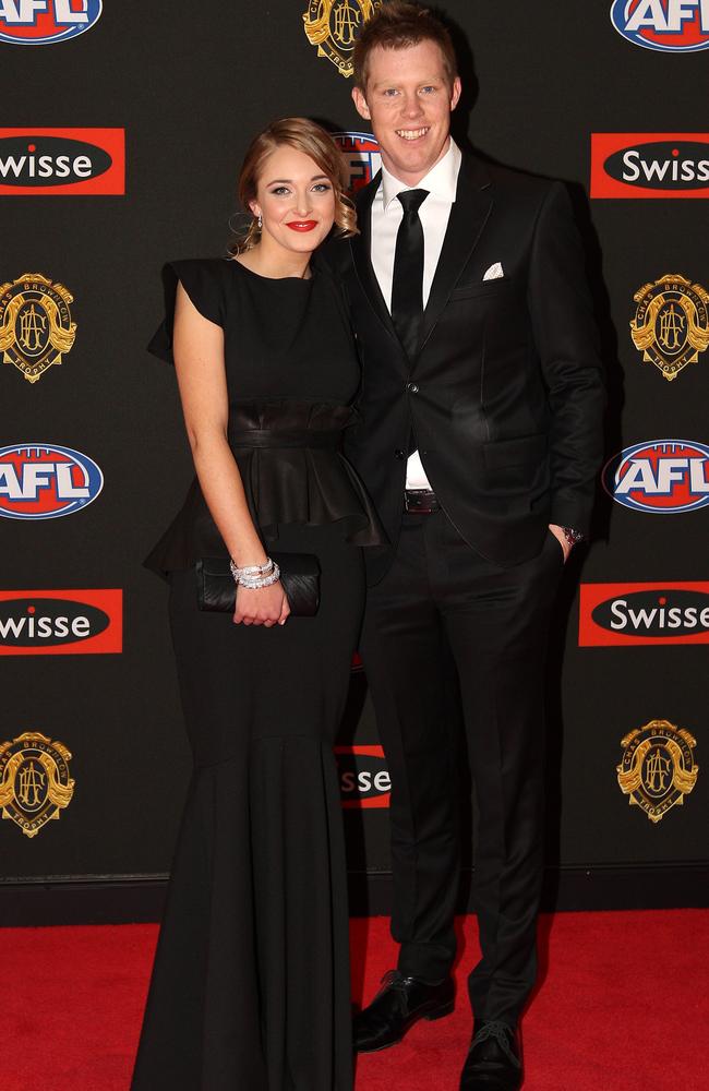 Jack Riewoldt and Carly Ziegler.