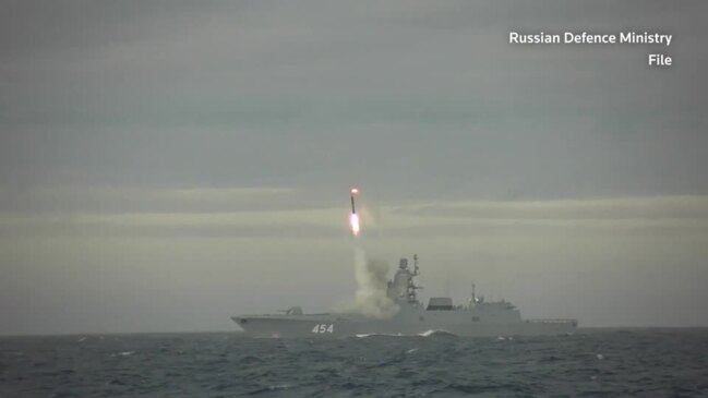 Zircon Hypersonic Missiles Set Sail Aboard Russian Frigate | News.com ...