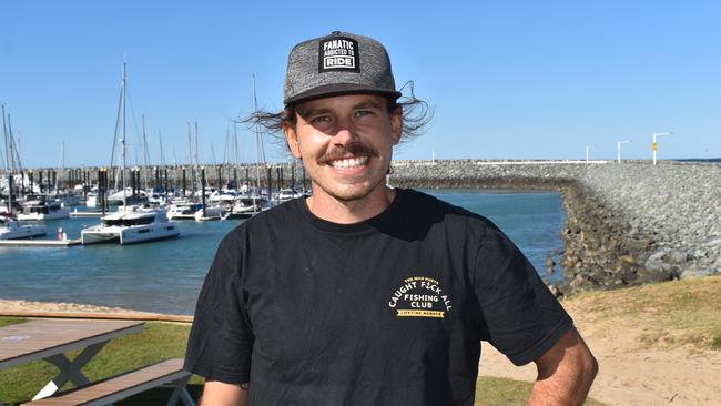 James Slade at the inaugural Platypus Paddle at Mackay Harbour. Picture: Lillian Watkins