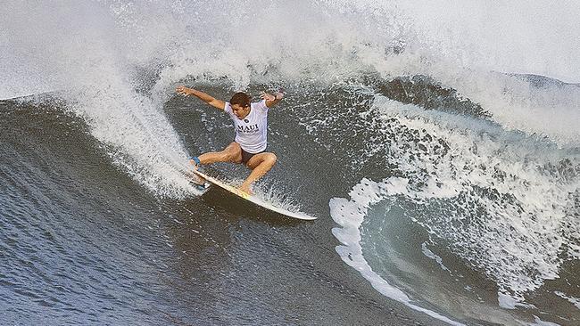 Brisa Hennessy knocked out Sally Fitzgibbons before falling to Tyler Wright. Picture: AAP