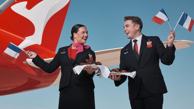 Qantas has announced it will fly non-stop to Paris from Perth from July 2024. Picture: Qantas.