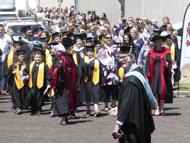 UTAS Graduation at Burnie. PICTURE CHRIS KIDD
