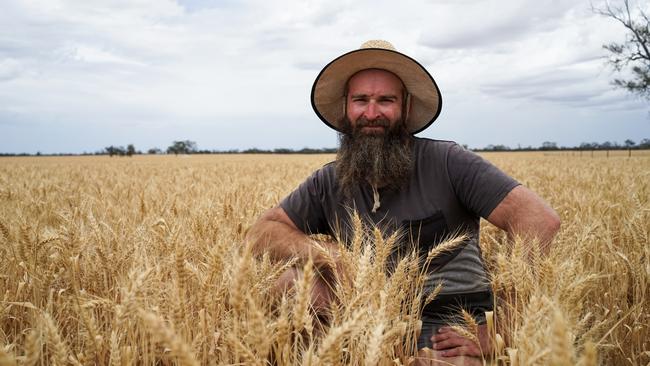 Stuart Walker, Dimboola, has wheat, canola, barley, lentils, vetch and oats this season. Picture: Rachel Simmonds