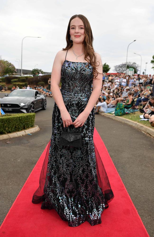 Shenae Christensen at Highfields State Secondary College. Picture: Patrick Woods.