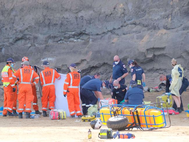 A 28-year-old man died while being airlifted to hospital. Picture: Mark Wilson