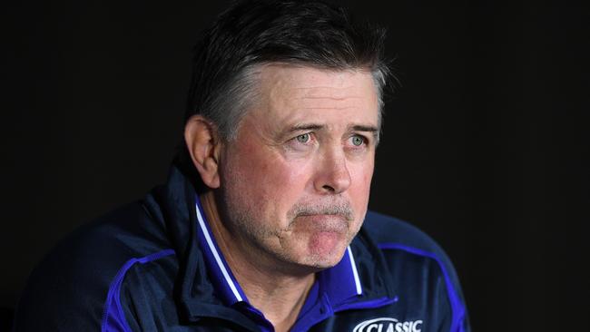 Bulldogs coach Dean Pay is expected to know his fate at the club next week. Picture: AAP