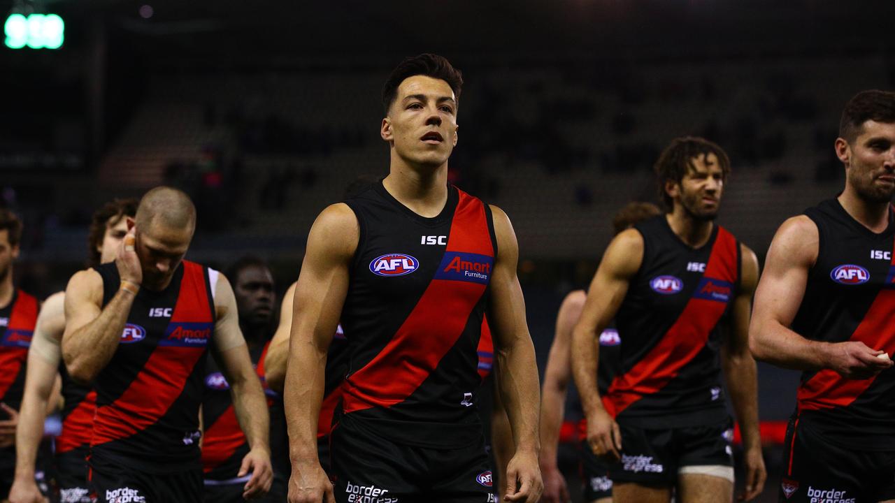Nick Dal Santo is unsure where the Bombers are at. Photo: Graham Denholm/Getty Images.