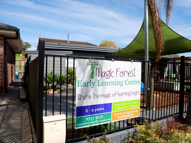 Magic Forest Early Learning Centre is one of six childcare facilities in NSW to receive the worst rating possible. Picture: Angelo Velardo