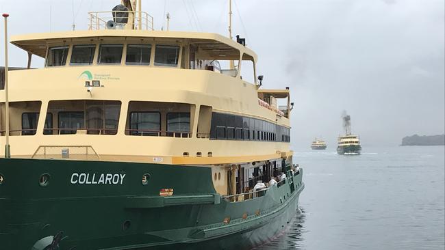 The Manly ferry, Collaroy is part of the iconic fleet which is set to be culled by next year.